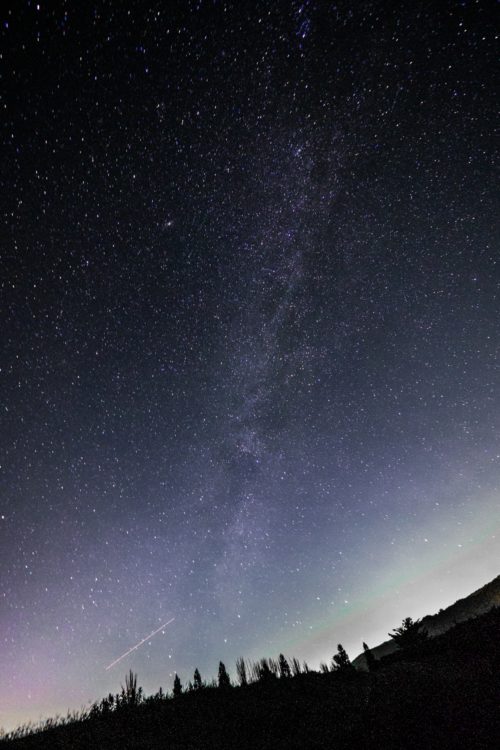 星野村から見た星