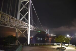 関門海峡の夜景