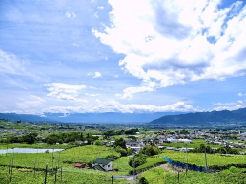 山梨県･塩山フルーツライン