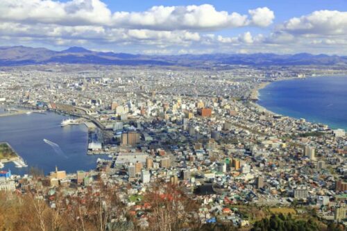 函館山から見る風景