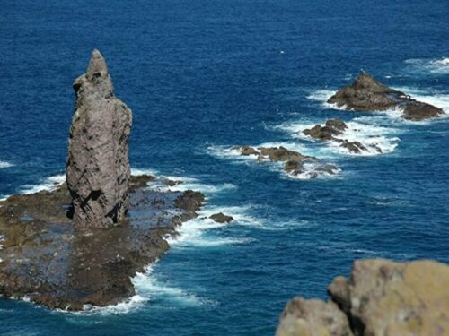 夏の北海道　神威岬