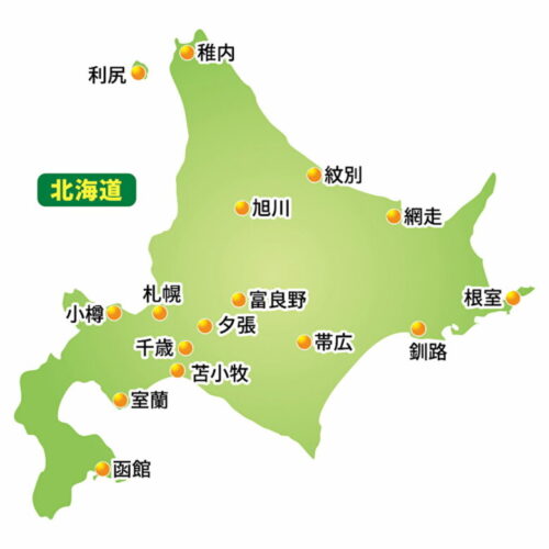 北海道地図