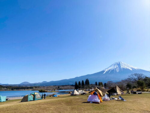 田貫湖　キャンプ