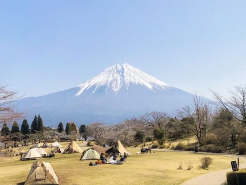 静岡田貫湖キャンプ